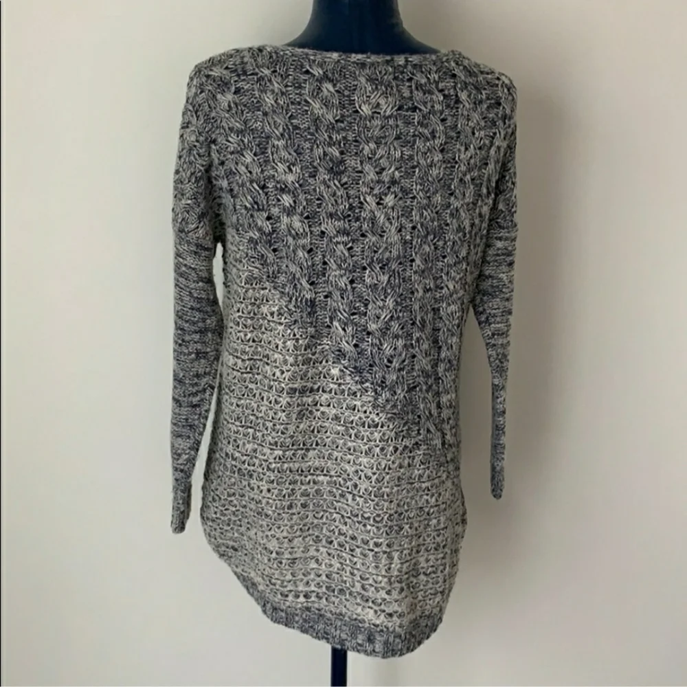 Lucky Brand Wool Cable Knit Sweater Size XS